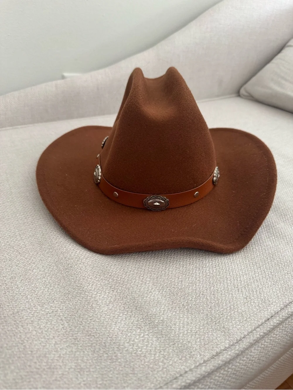 Brown Western Cowboy Hat for Men and Women